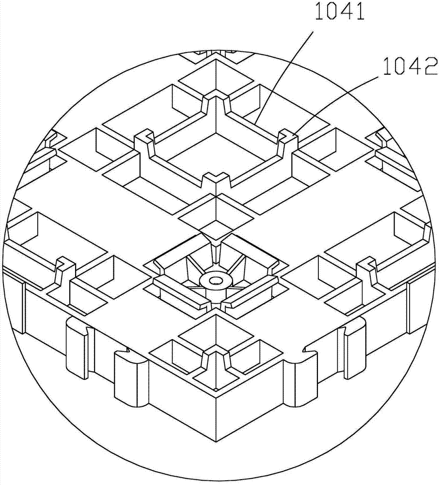 Lower floor board of system without screws