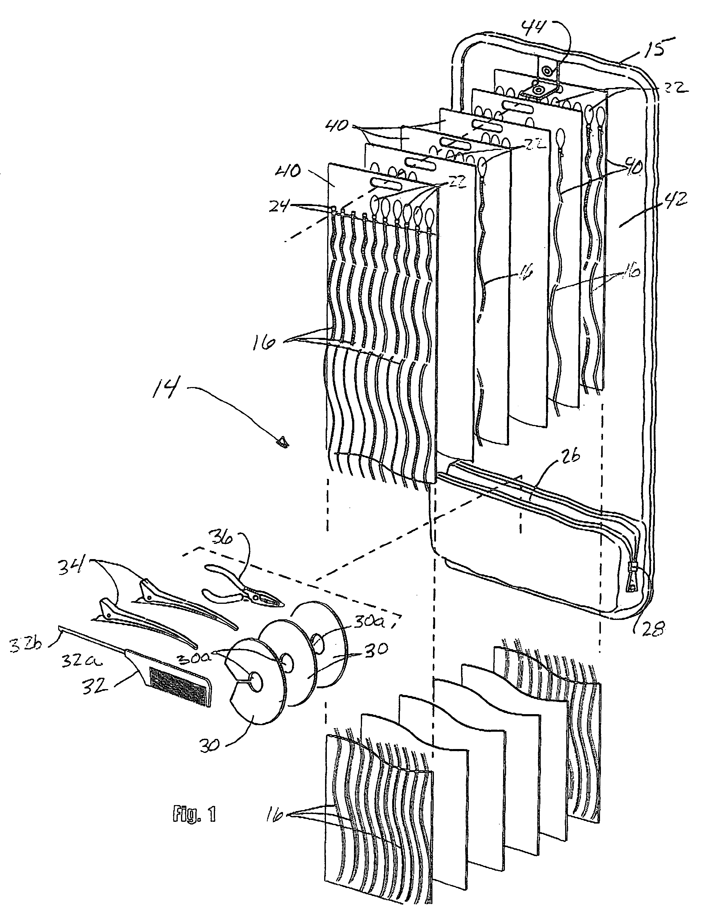 Hair extension kit and method of using same