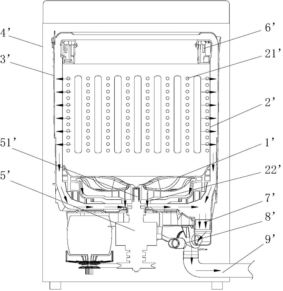 Washing machine inner barrel