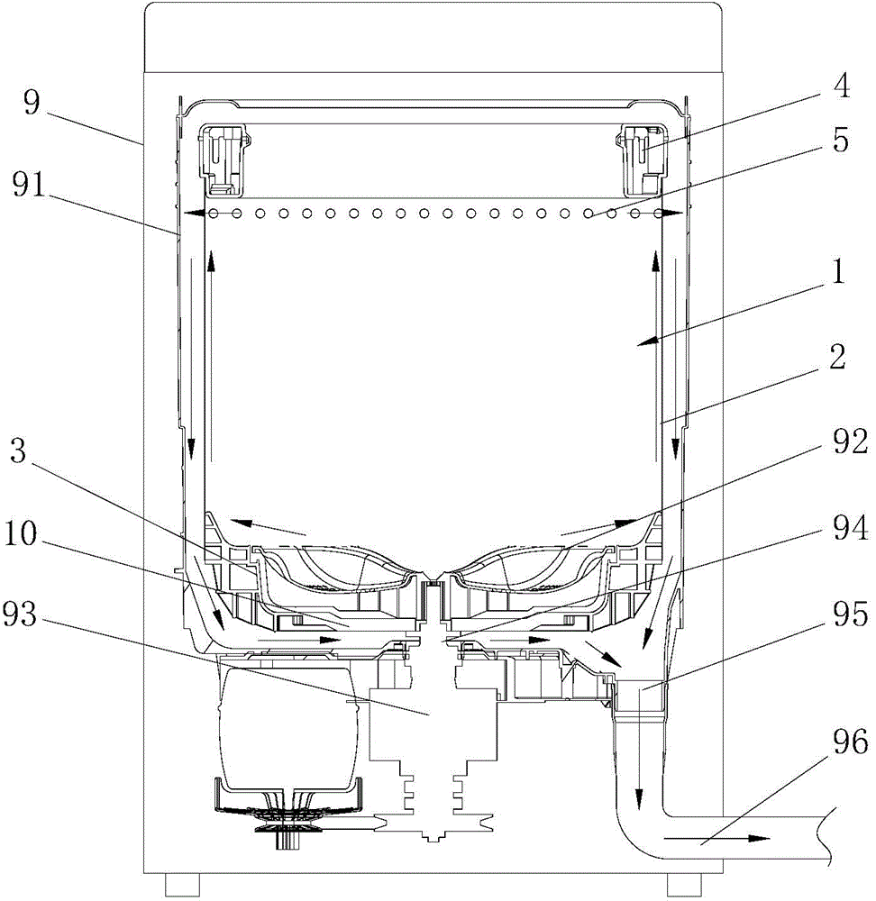 Washing machine inner barrel