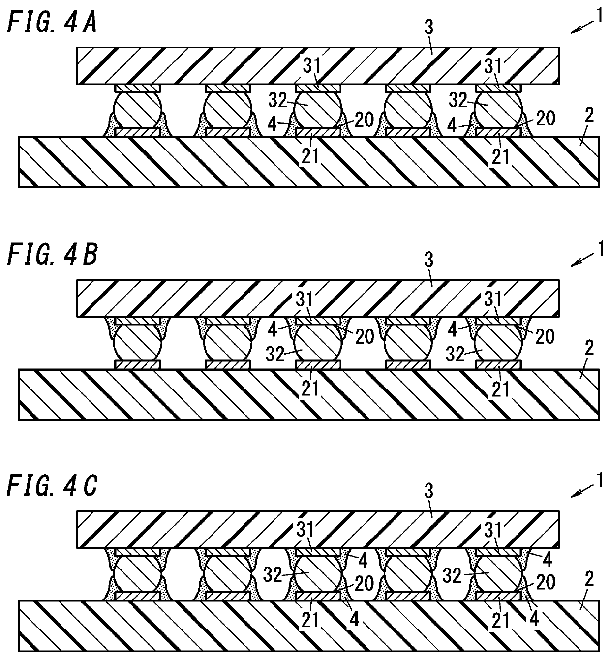 Reinforcing resin composition, electronic component, method for manufacturing electronic component, mounting structure, and method for manufacturing mounting structure