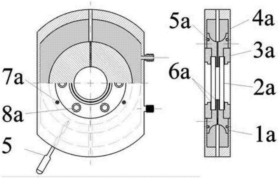 High-pressure cooling stage device for in-situ observation of particle size distribution of gas hydrate and application method