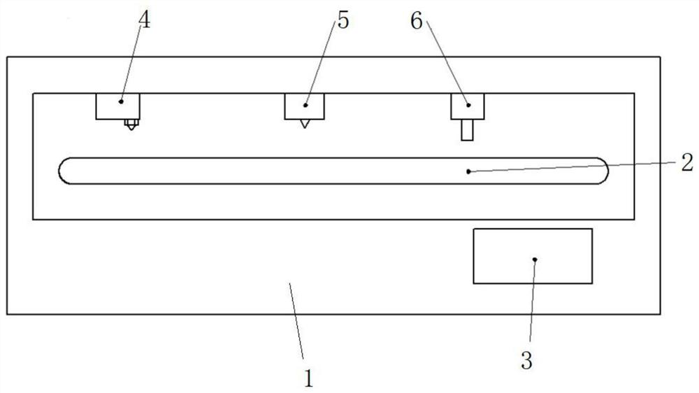 Integrated integrated circuit production system based on aerosol printing