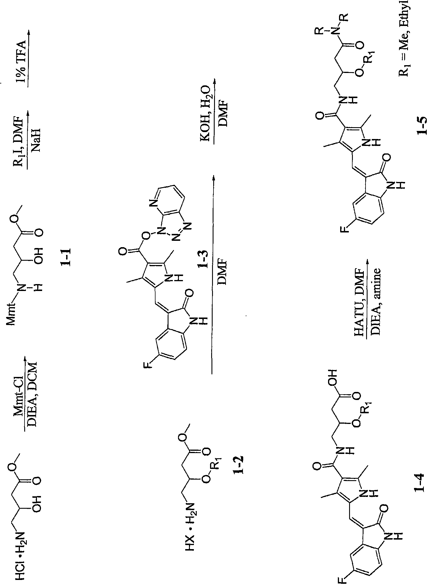 Alkoxy indolinone based protein kinase inhibitors