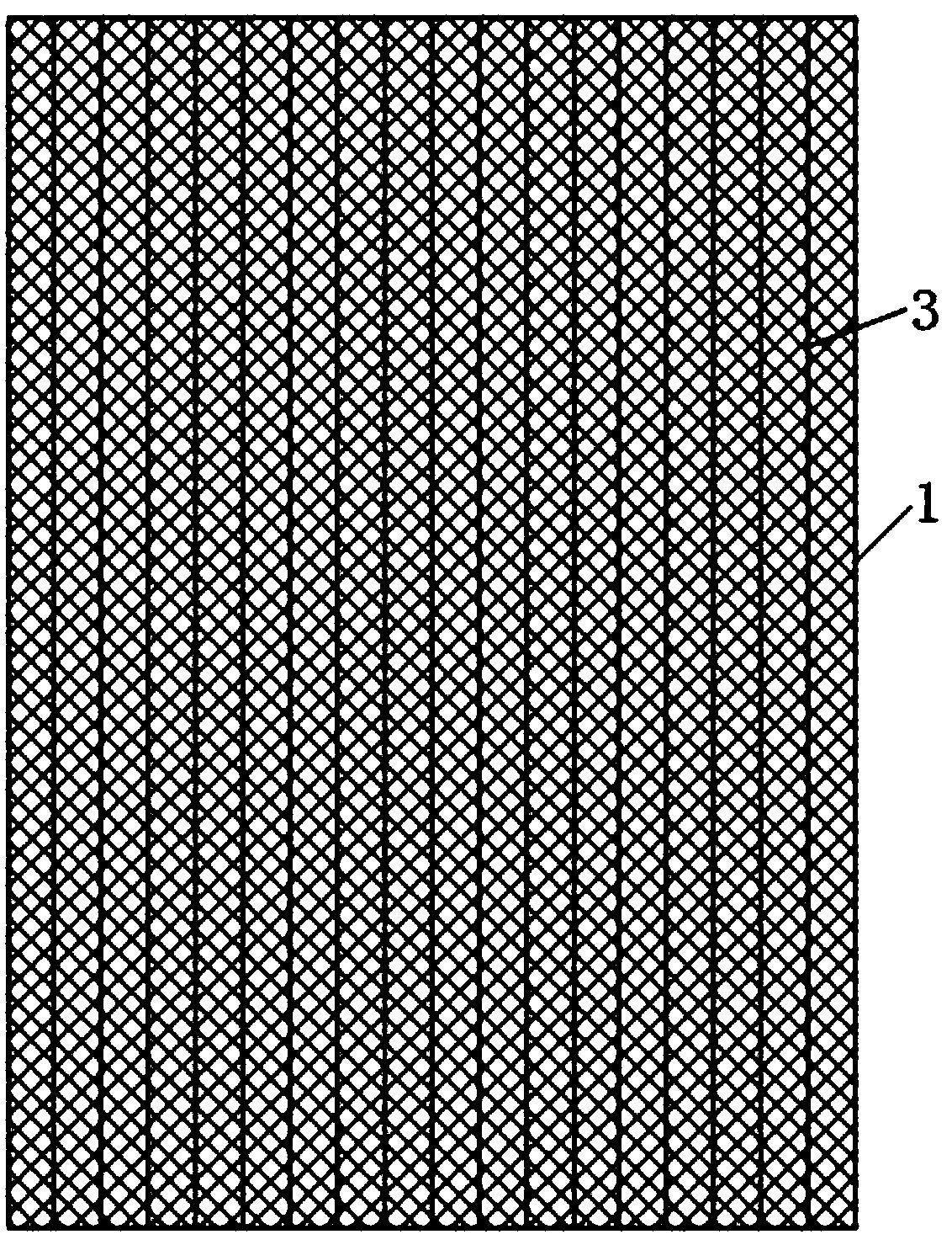 Antistatic knitted fabric