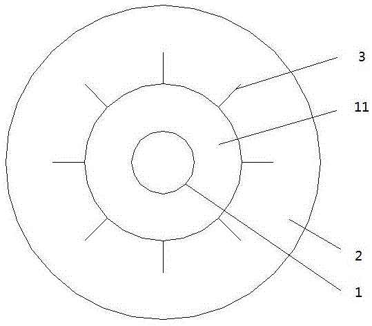 End expanding type anti-floating anchor rod