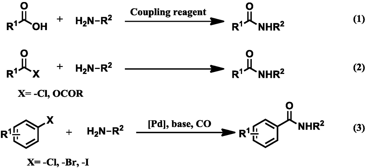 A green and environmentally friendly method for synthesizing amide bonds