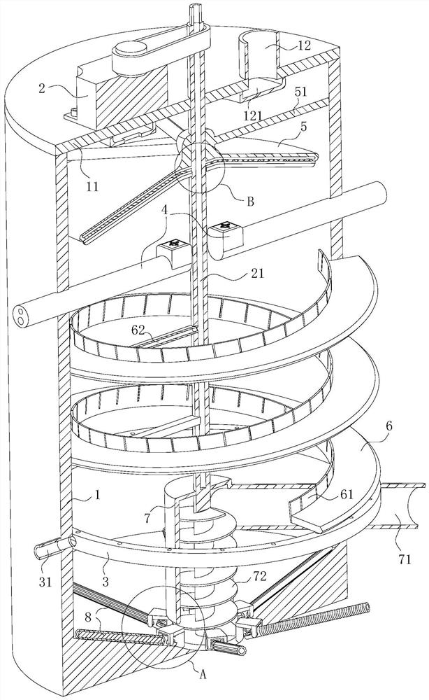 Degreased protein powder processing system for protein powder production