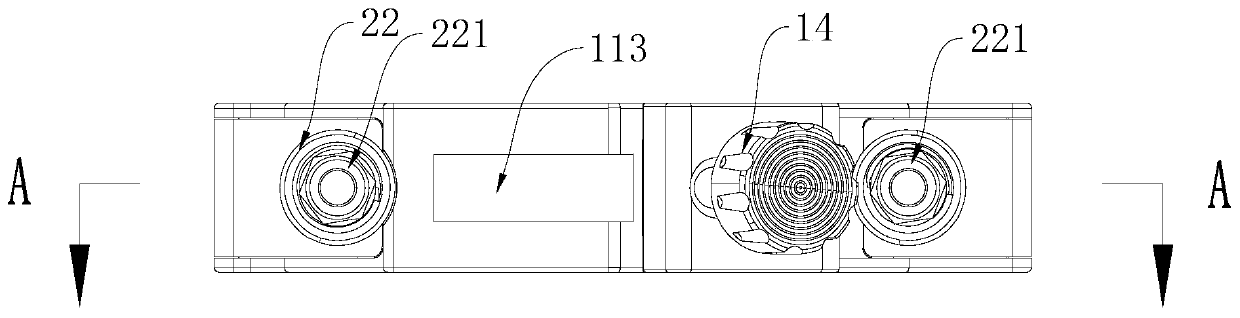 Air switch power supply device for series and parallel connection of lines