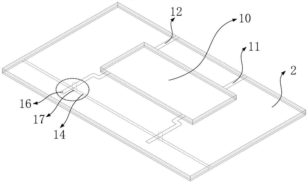 High-integration-level series-fed circular polarization correction network and working method thereof