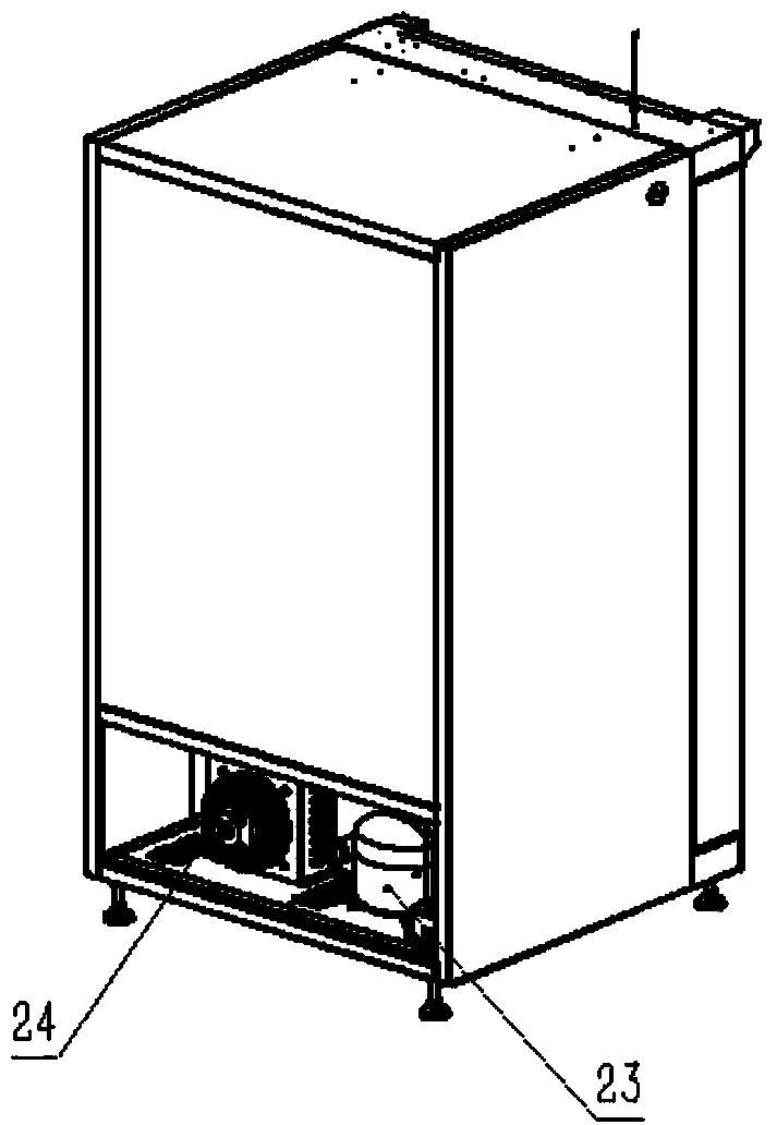 Integral type automatic medicine vending machine