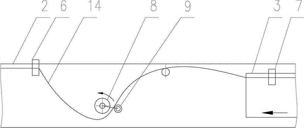 Expansion and contraction method and application of belt support of marine annular belt conveyer, belt contraction and release device and conveyer