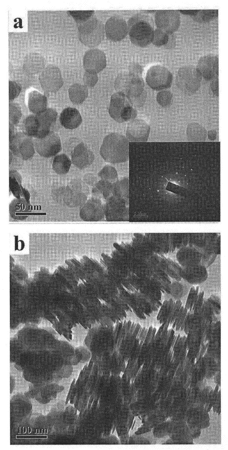 Preparation method of hexagon stannic disulphide nano slice