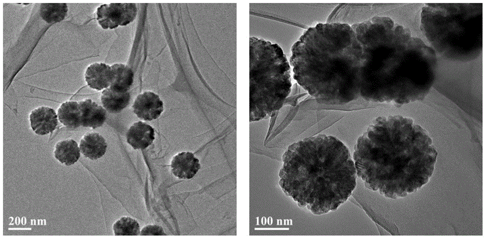 Vulcanizing agent modified magnetic nano fe  <sub>3</sub> o  <sub>4</sub> Adsorbent and its preparation method and application