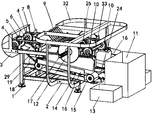 Double-saw-blade cutting machine