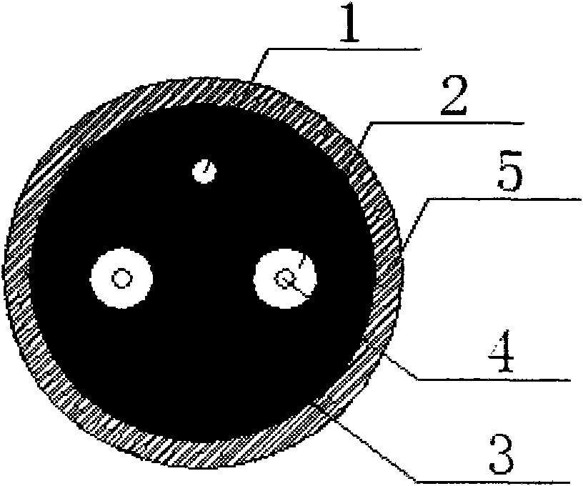 Embedded type wiring terminal sealing cover for large aluminium electrolytic capacitors