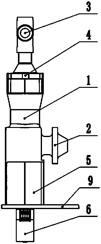 Electrified locomotive isolating switch