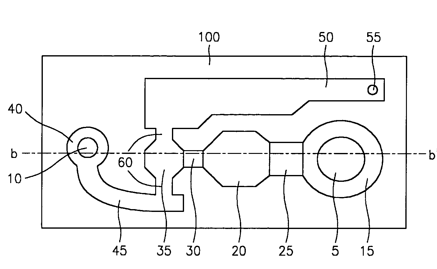 Microfluidic device for the controlled movement of fluid