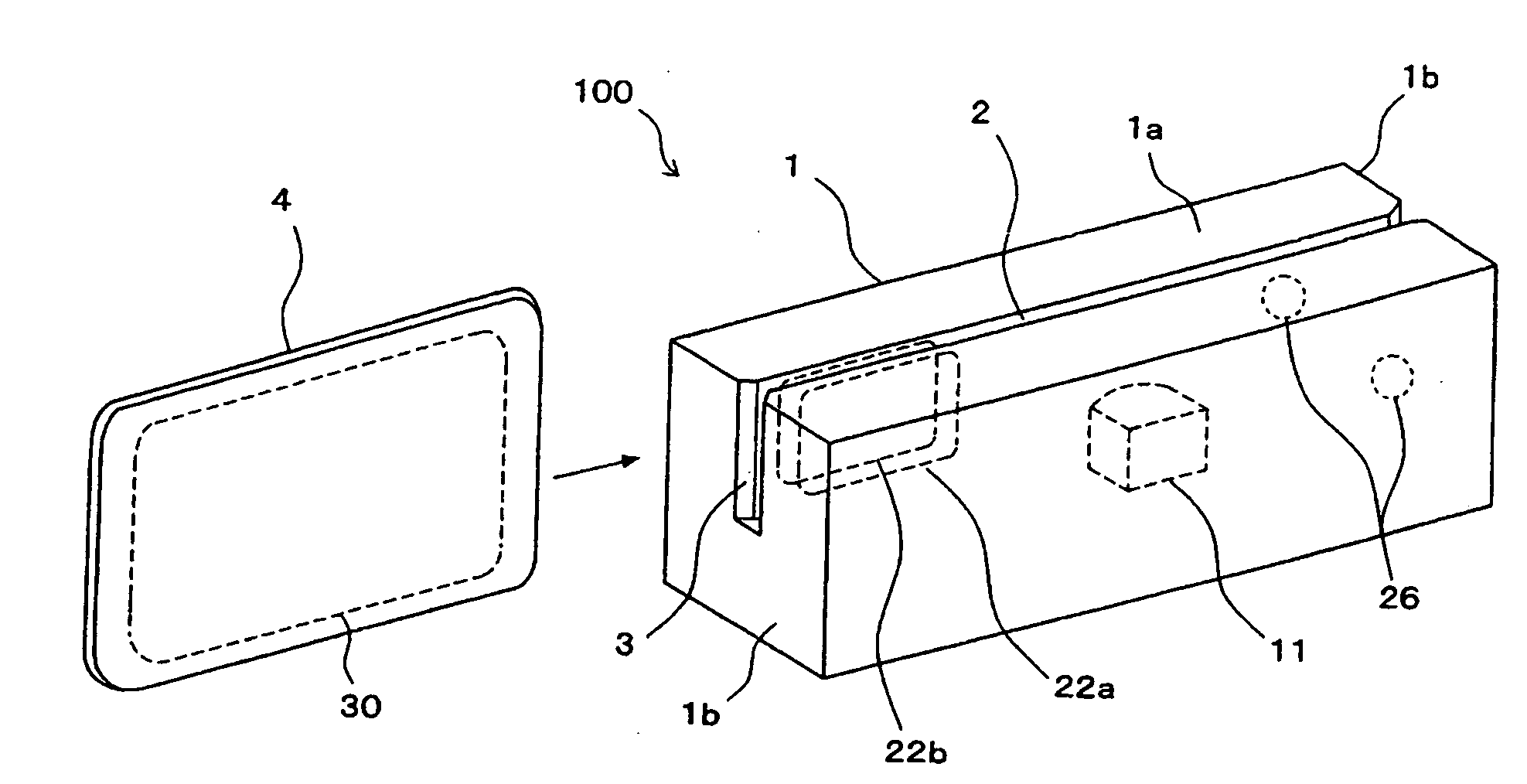 Manual noncontact IC card reader