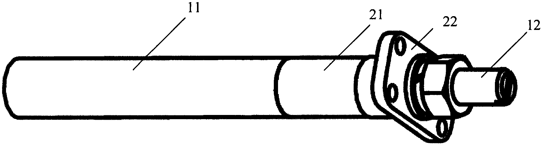 Coaxial resonator tuning structure capable of reducing micro discharging risk