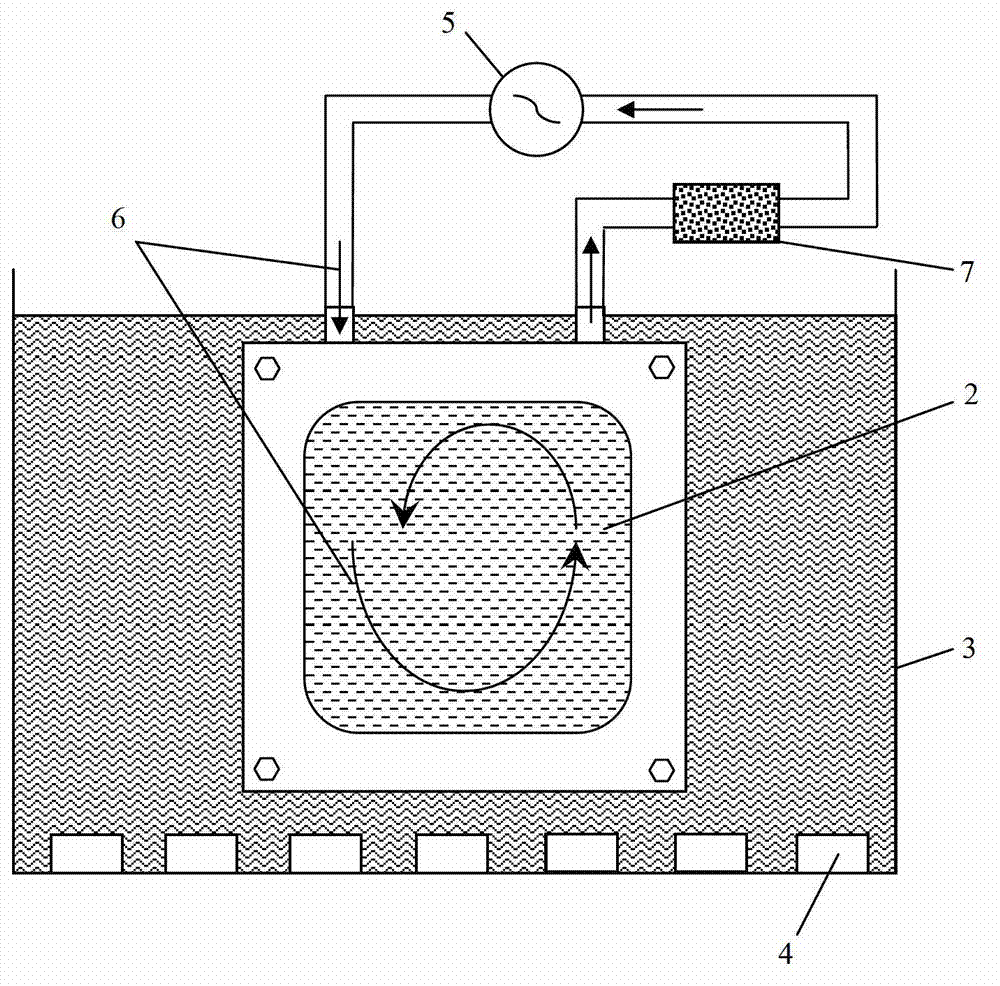 Method for preparing cadmium sulfide film by using chemical bath deposition method