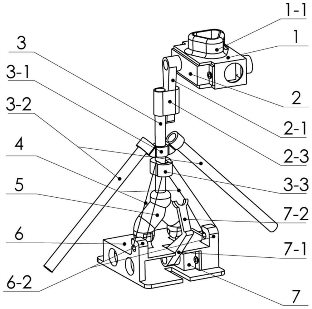 A UAV adsorption device with retractable mechanism