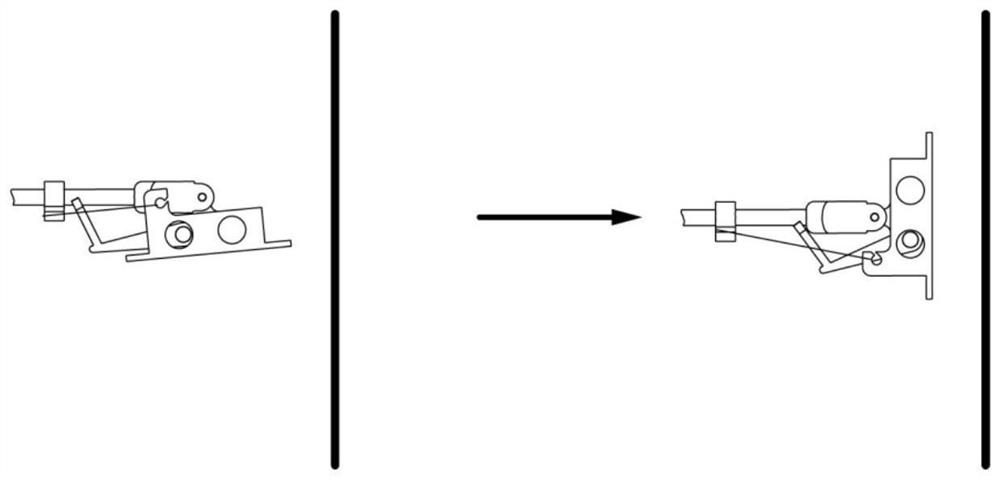 A UAV adsorption device with retractable mechanism