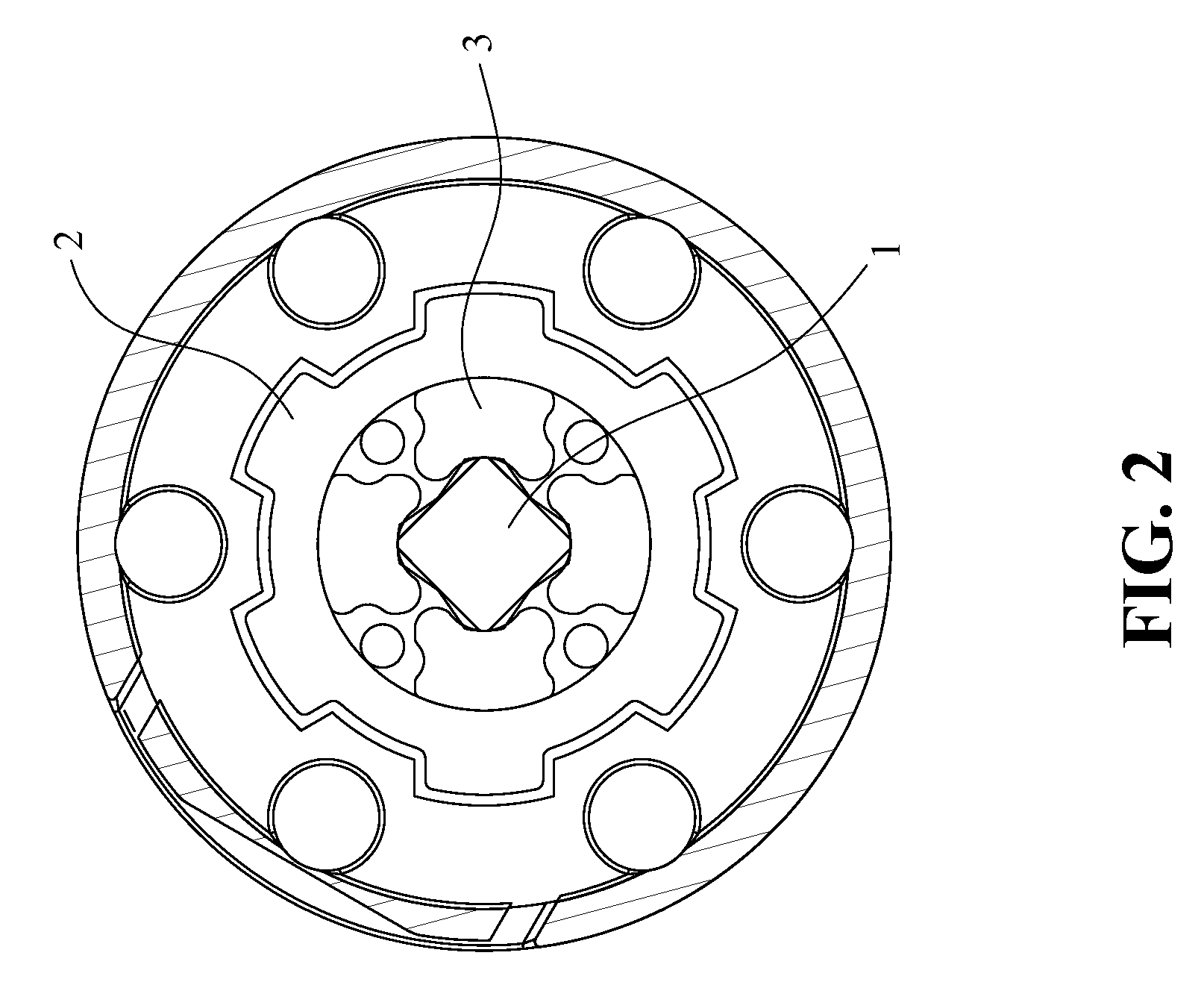 Main shaft locking mechanism