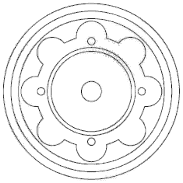 Universal joint connection device for sucker rod in inclined well section of surface-driven oil production screw pump well