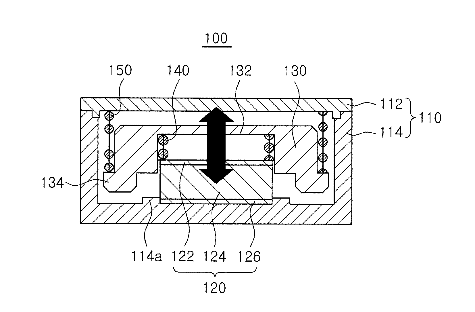 Vibrating actuator