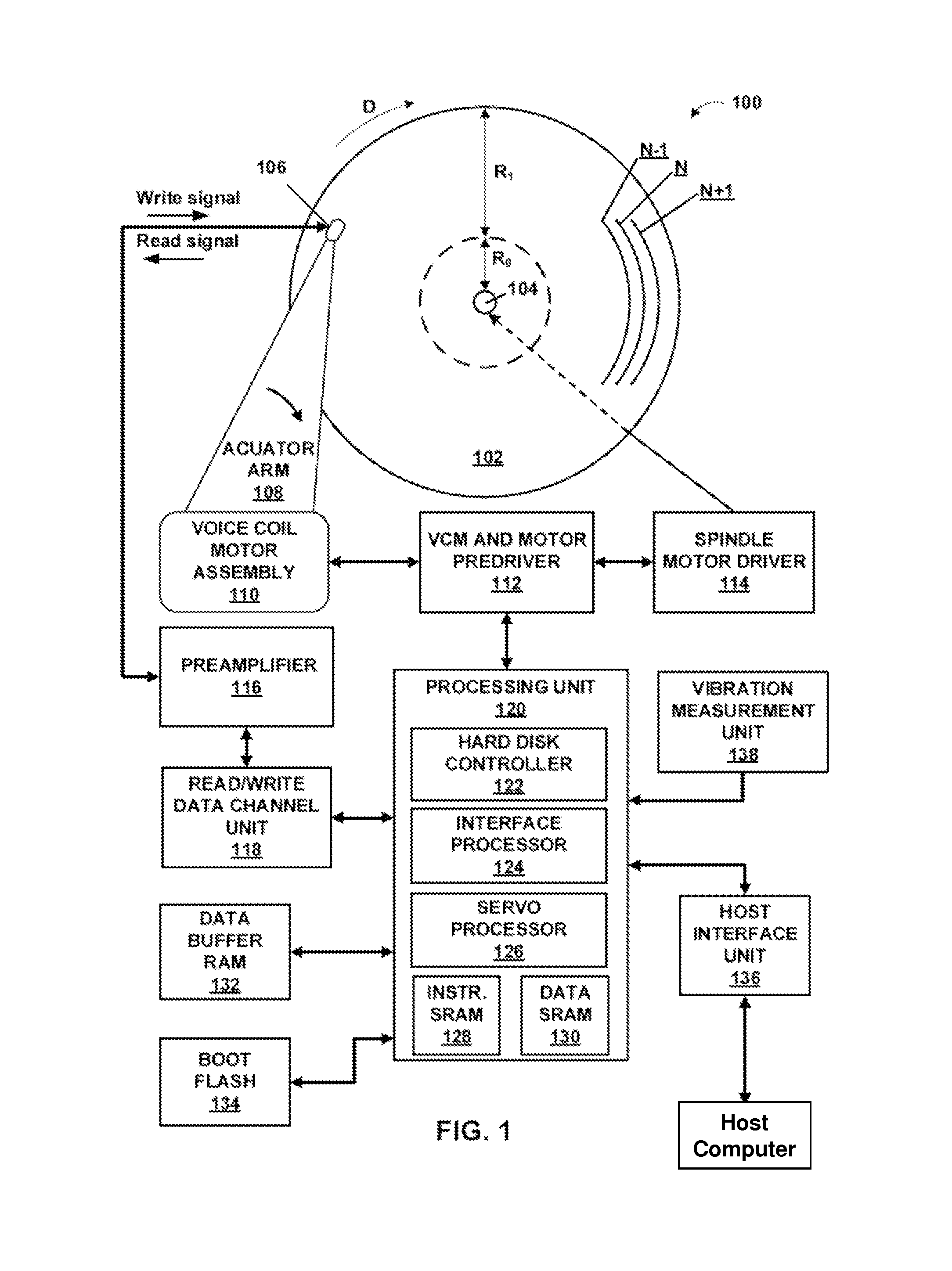 Dynamic variable capacity hard disk drive