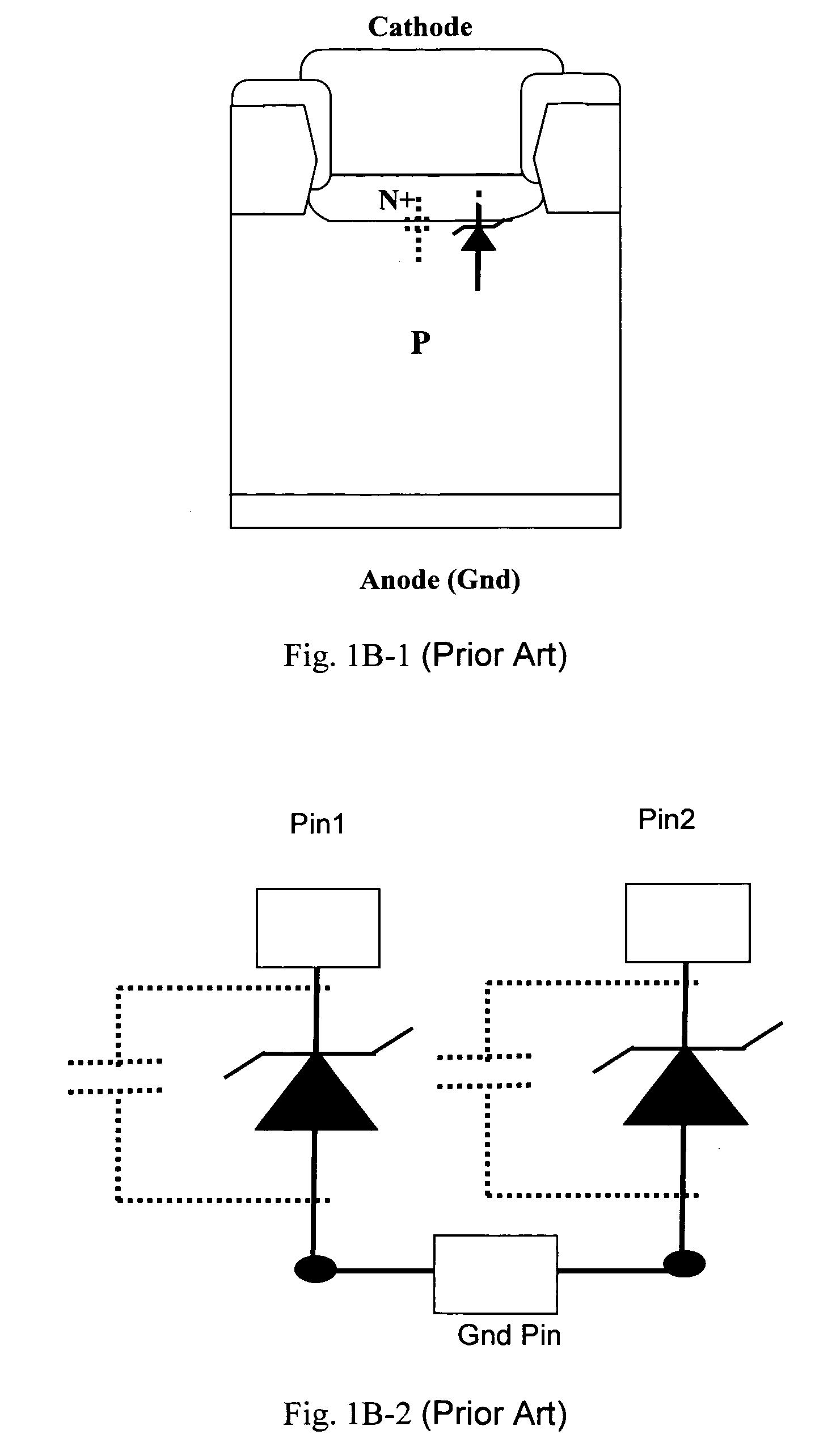 Circuit configuration and manufacturing processes for vertical transient voltage suppressor (TVS) and EMI filter