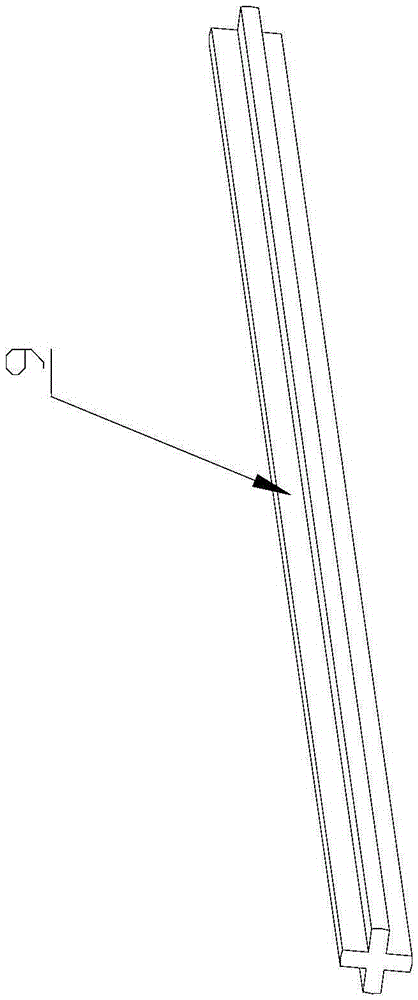 Cross-shaped drainage pipe and mold and machining method for forming drainage pipe once