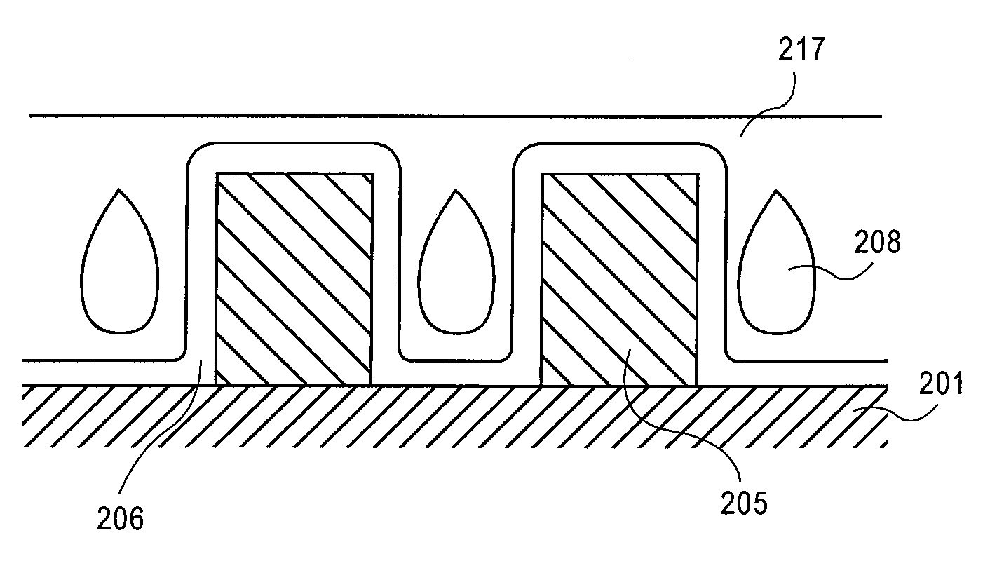 Air gap interconnects using carbon-based films