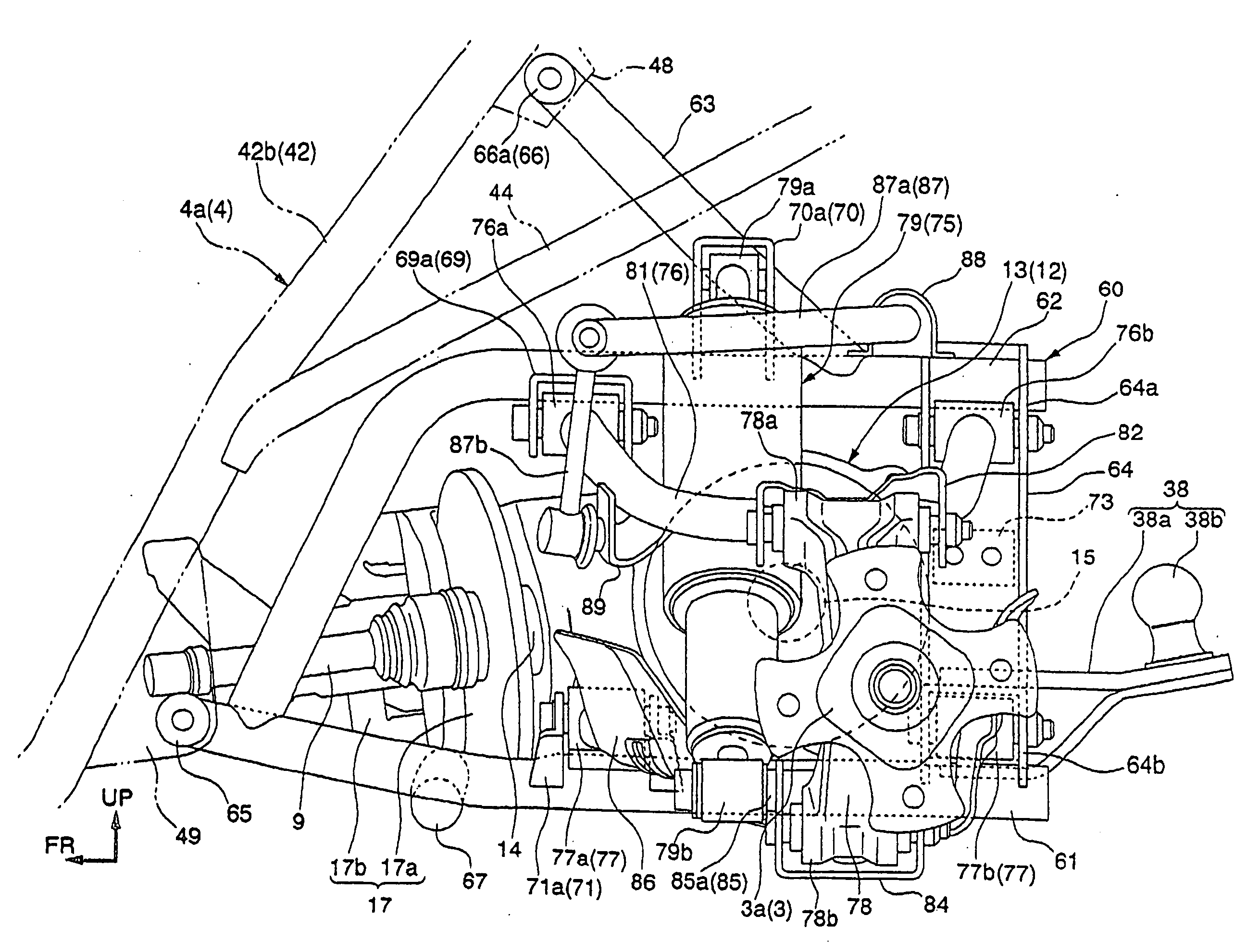 Vehicle frame structure