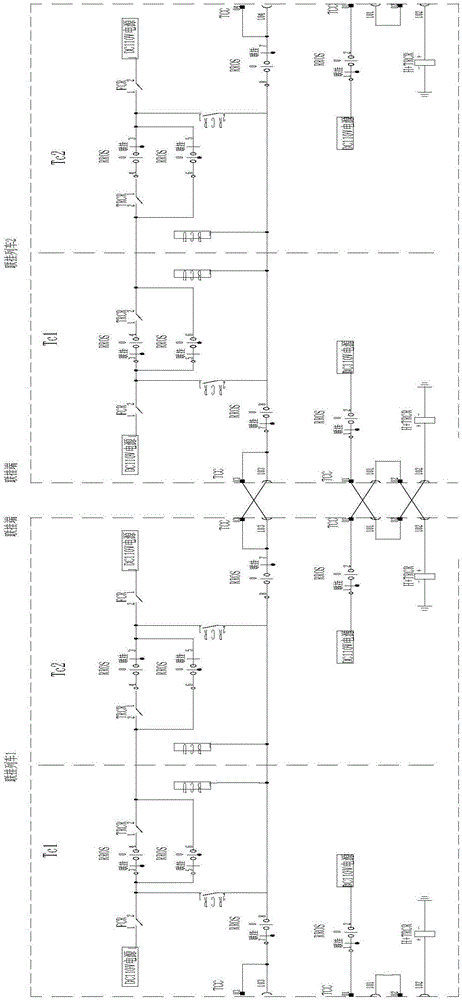 City rail train coupling disconnection protecting device