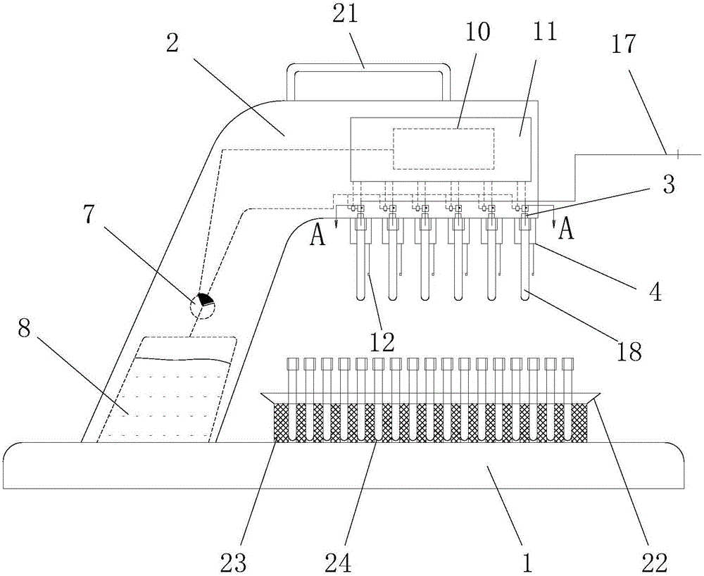 An automatic quantitative blood collection device