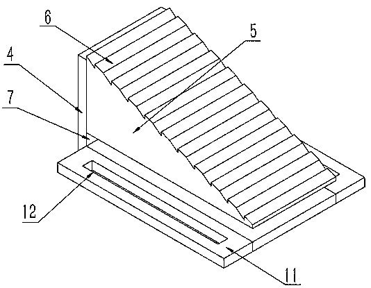 Detachable wooden decorated panel installation structure and installation method thereof