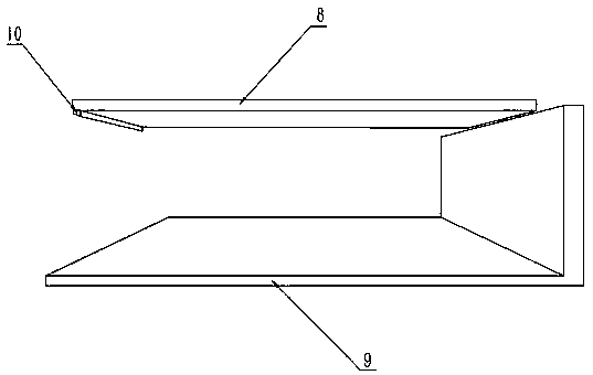 Detachable wooden decorated panel installation structure and installation method thereof