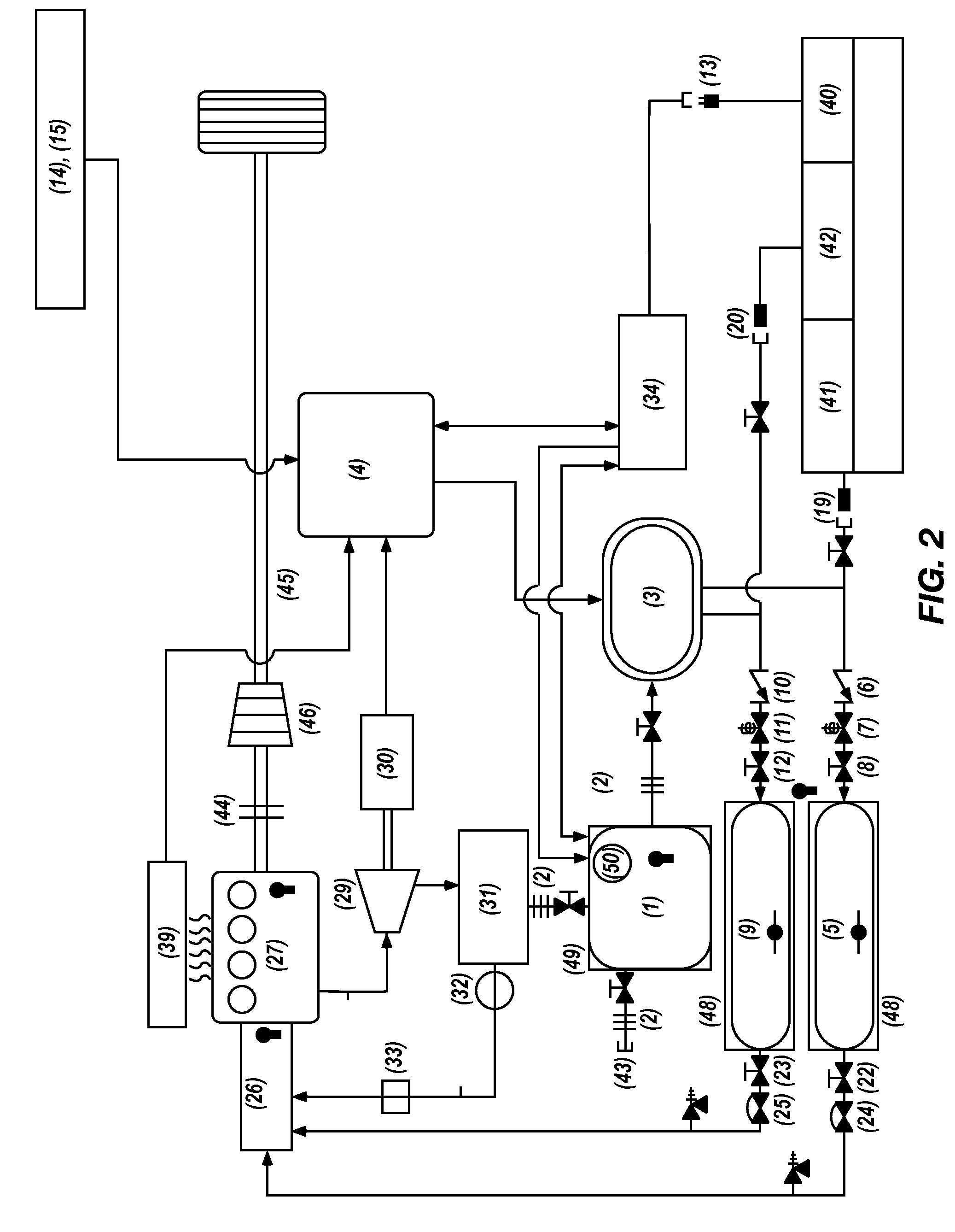 Partially Self-Refueling Zero Emissions System