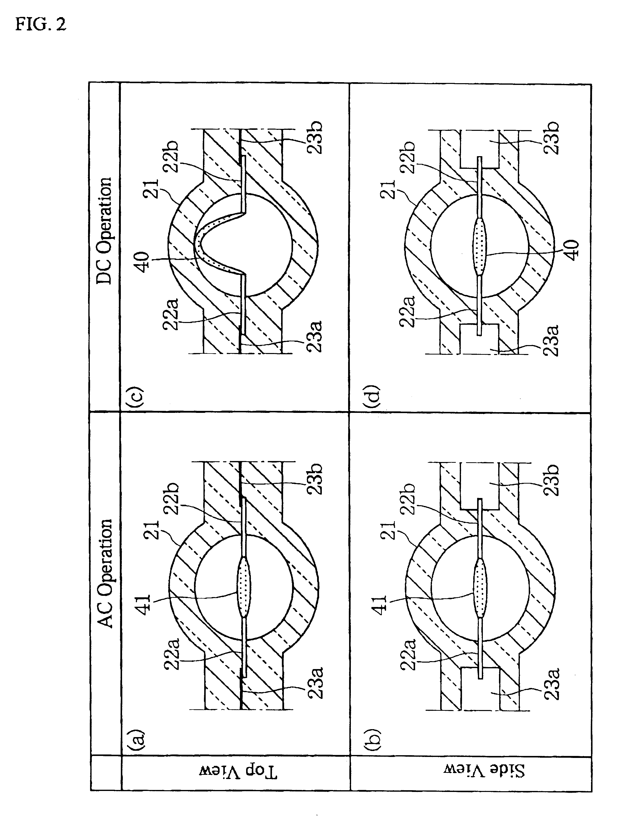 High intensity discharge lamp, driving apparatus for high intensity discharge lamp, and high intensity discharge lamp system