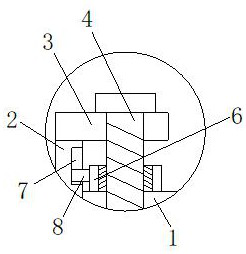 An easy-to-disassemble winding device for textile machinery