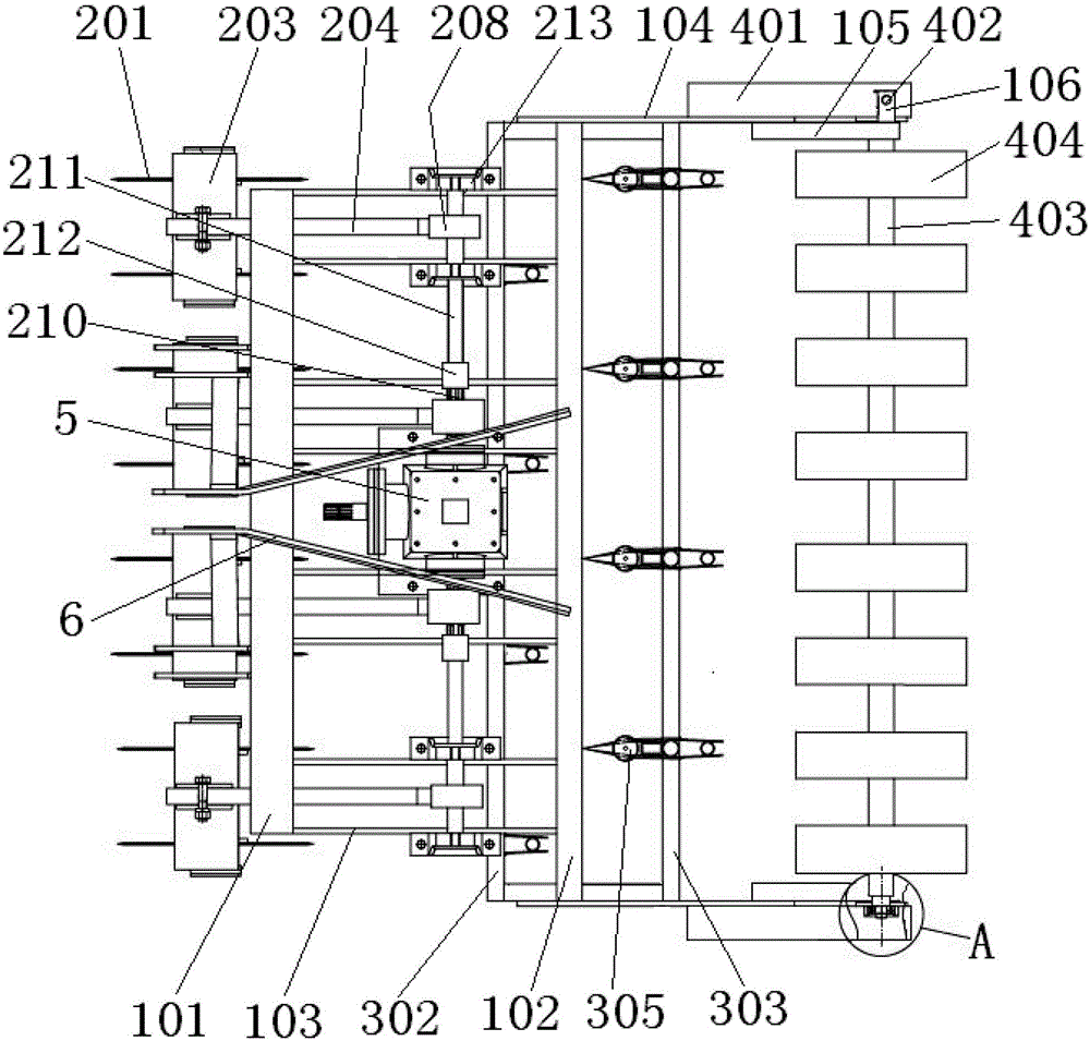 Vibration circular disc type no-tillage anti-blocking device