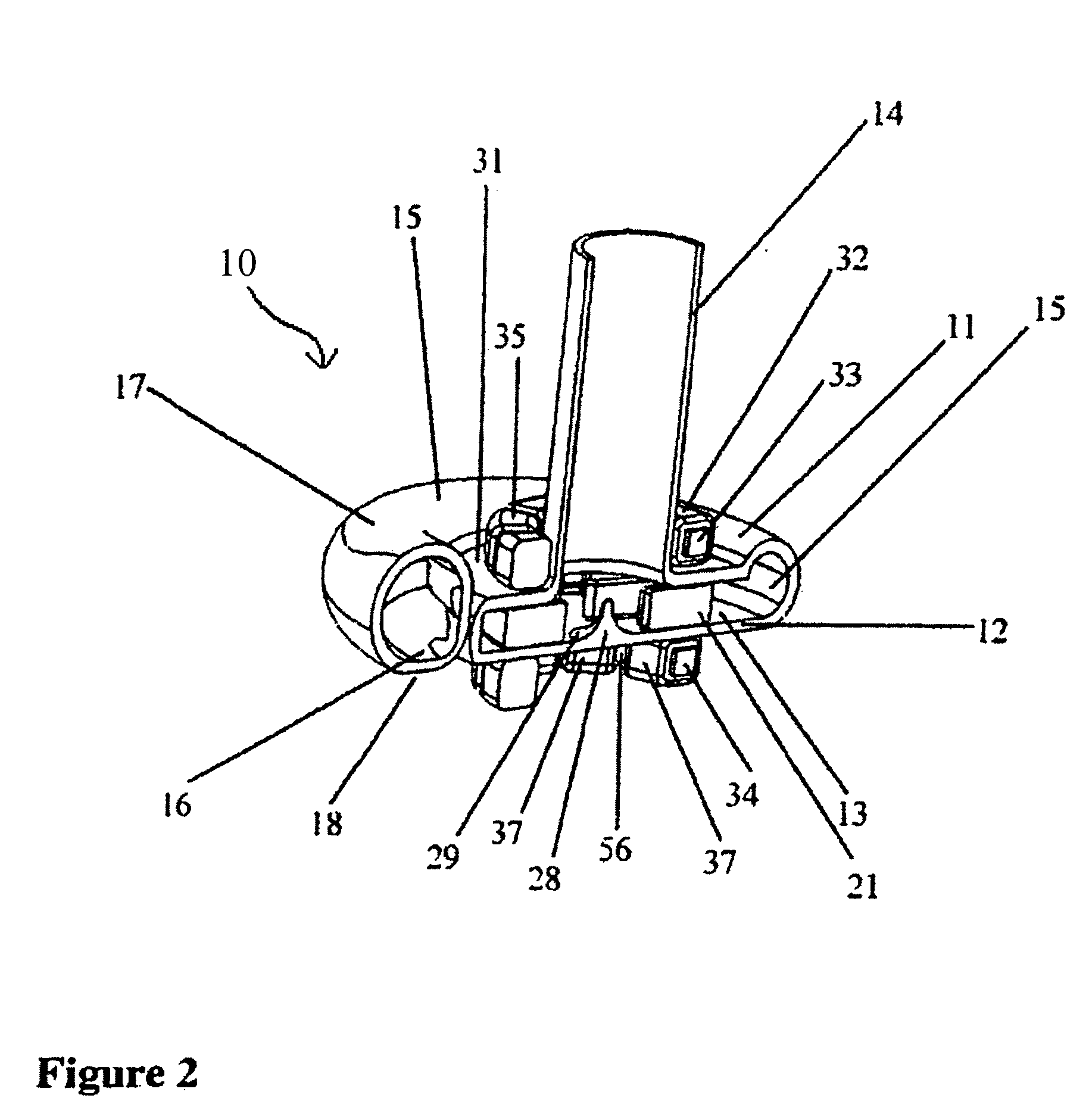 Centrifugal rotary blood pump