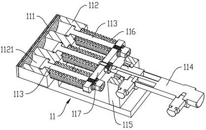 Adhesive tape adsorption mechanism and adhesive tape pasting device