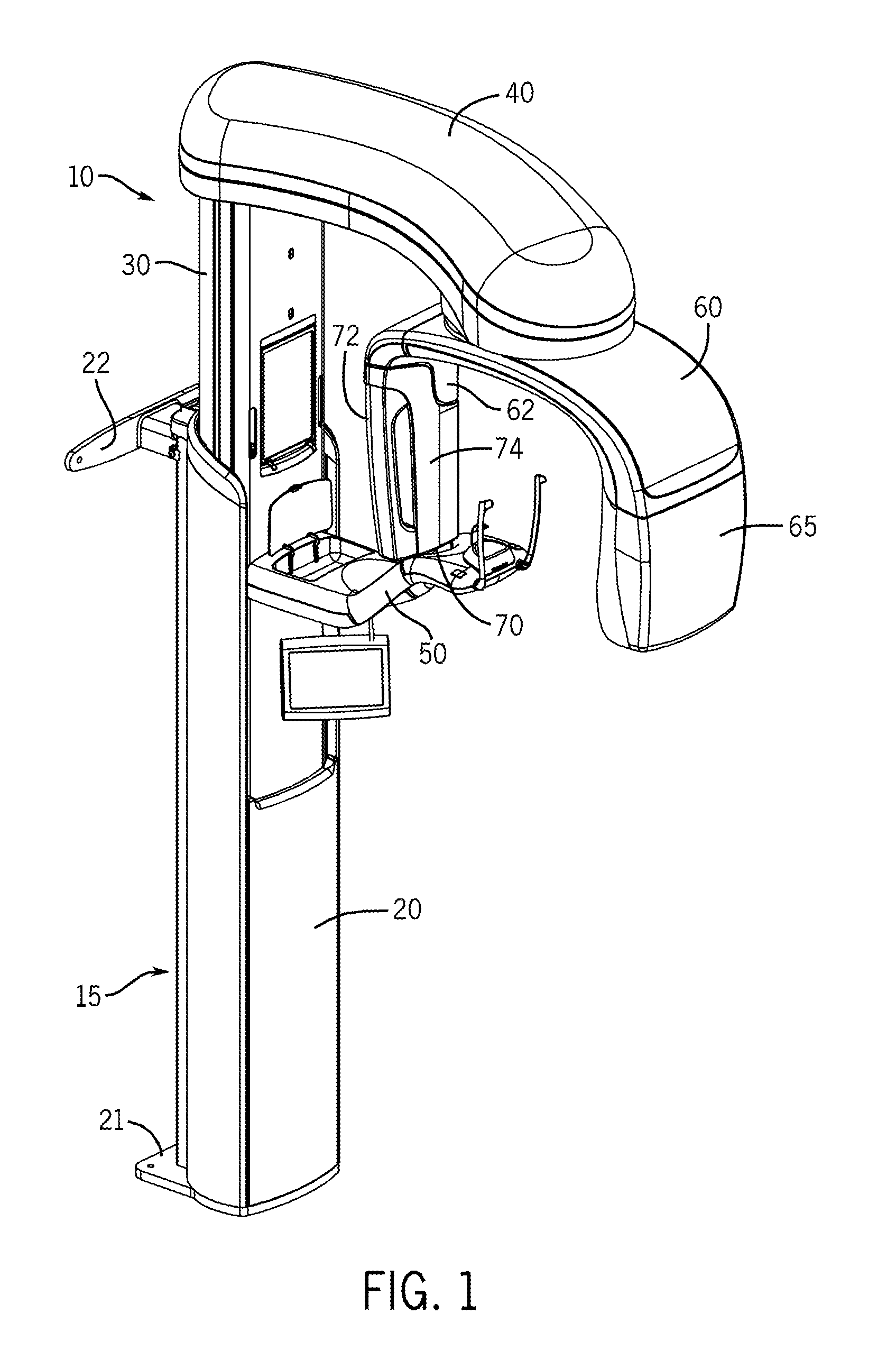 Removable radiation sensor for dental imaging systems