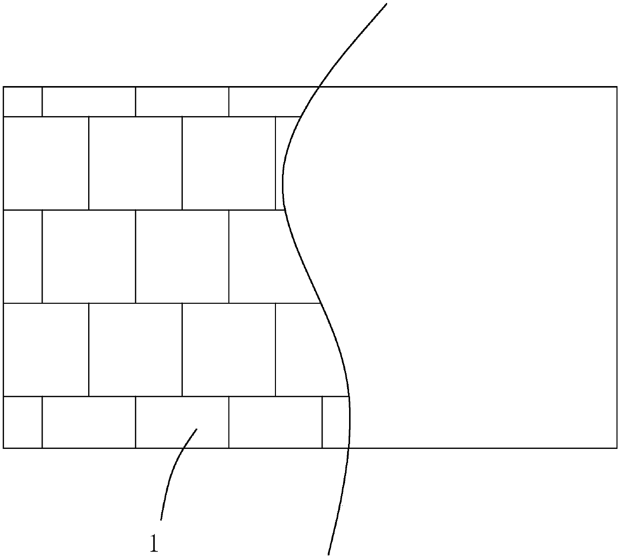 Tunnel internal surface reinforcing material, preparation method thereof, and reinforcing method