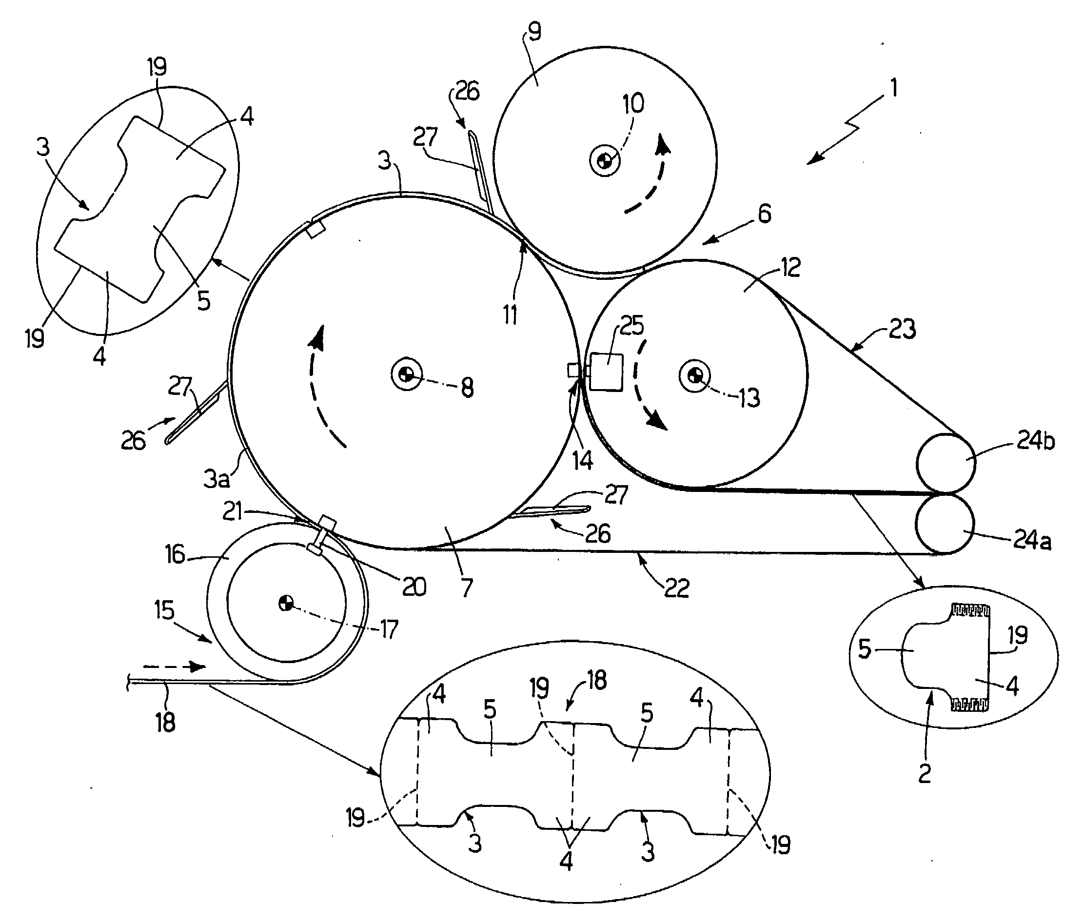 Method and machine for folding and finishing training pant diapers