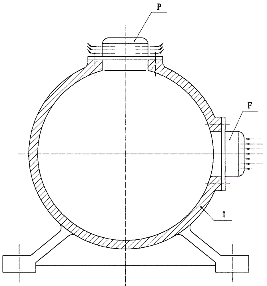 Planet differential motion reduction gearbox with interlayer air cooling box body supported by zinc base alloy bearings