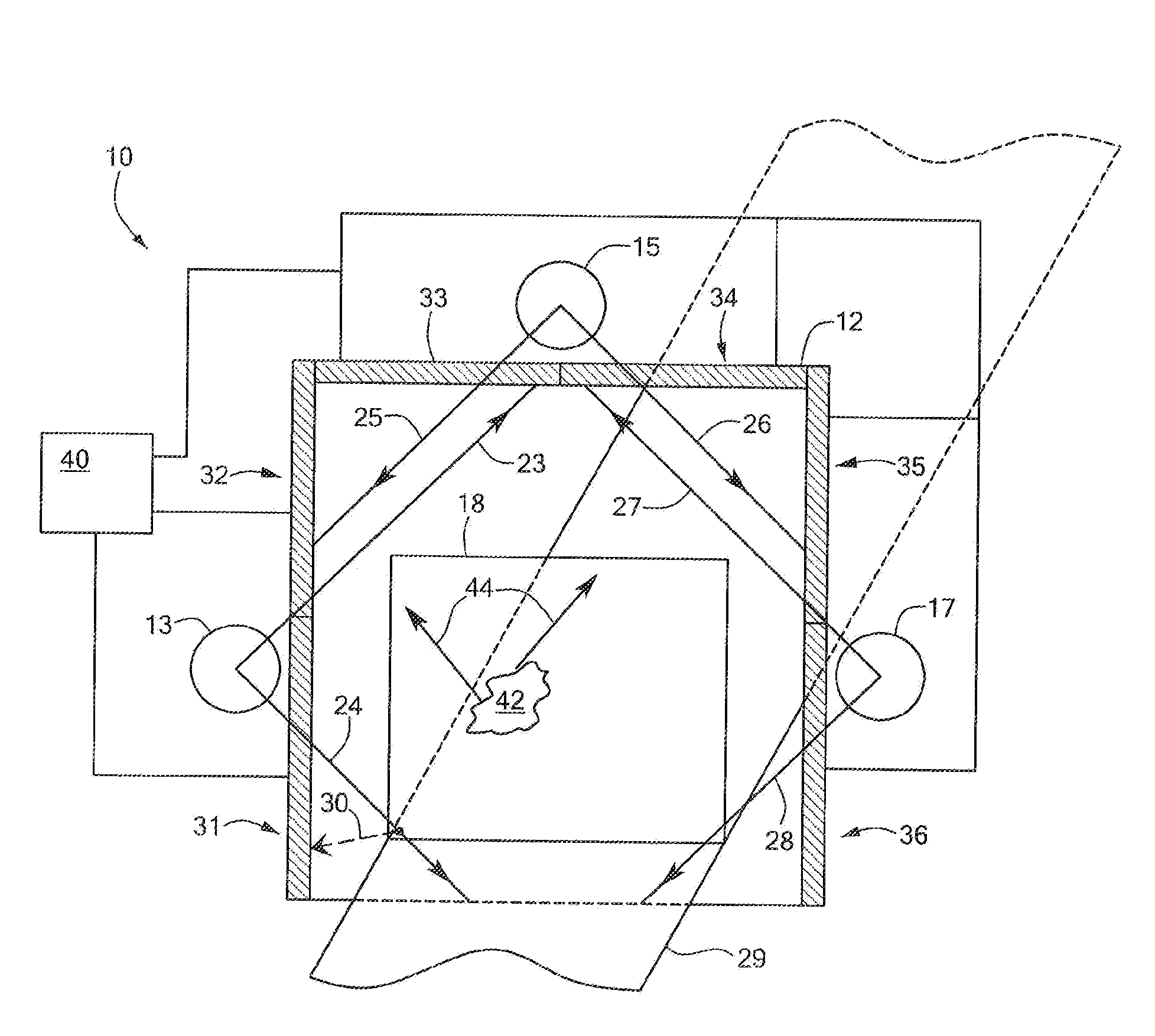 Backscatter inspection portal